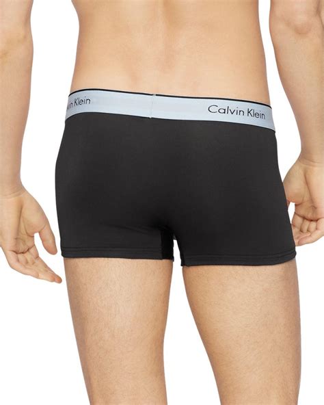 calvin klein trunks microfiber.